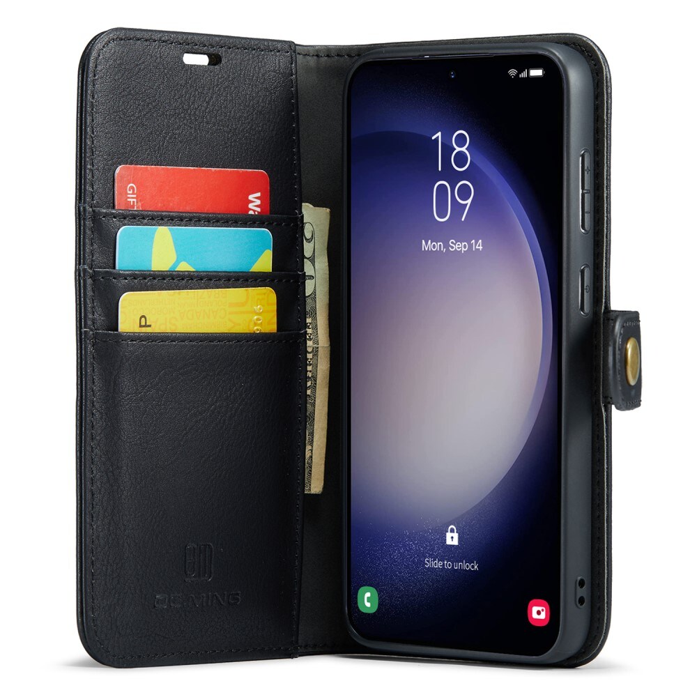 Samsung Galaxy A36 Pungetui med aftageligt cover, Black