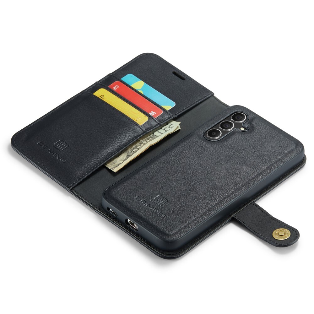 Samsung Galaxy A36 Pungetui med aftageligt cover, Black