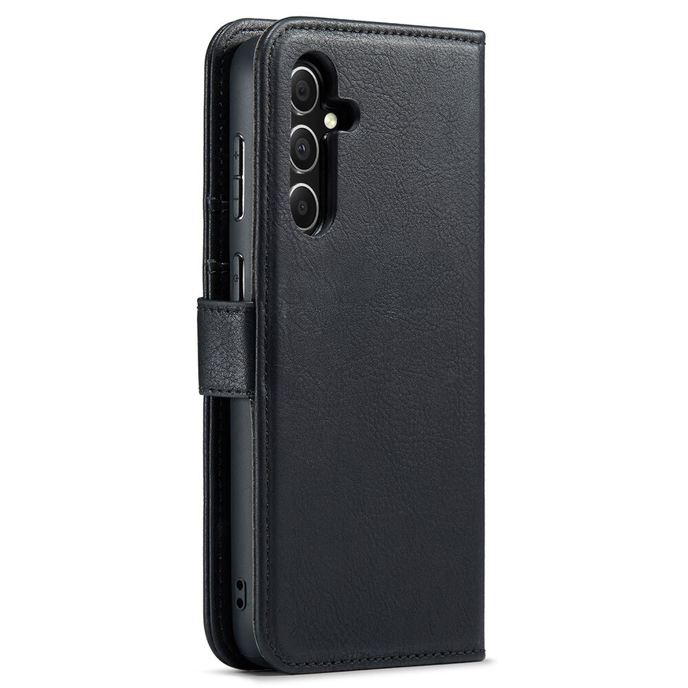 Samsung Galaxy A36 Pungetui med aftageligt cover, Black