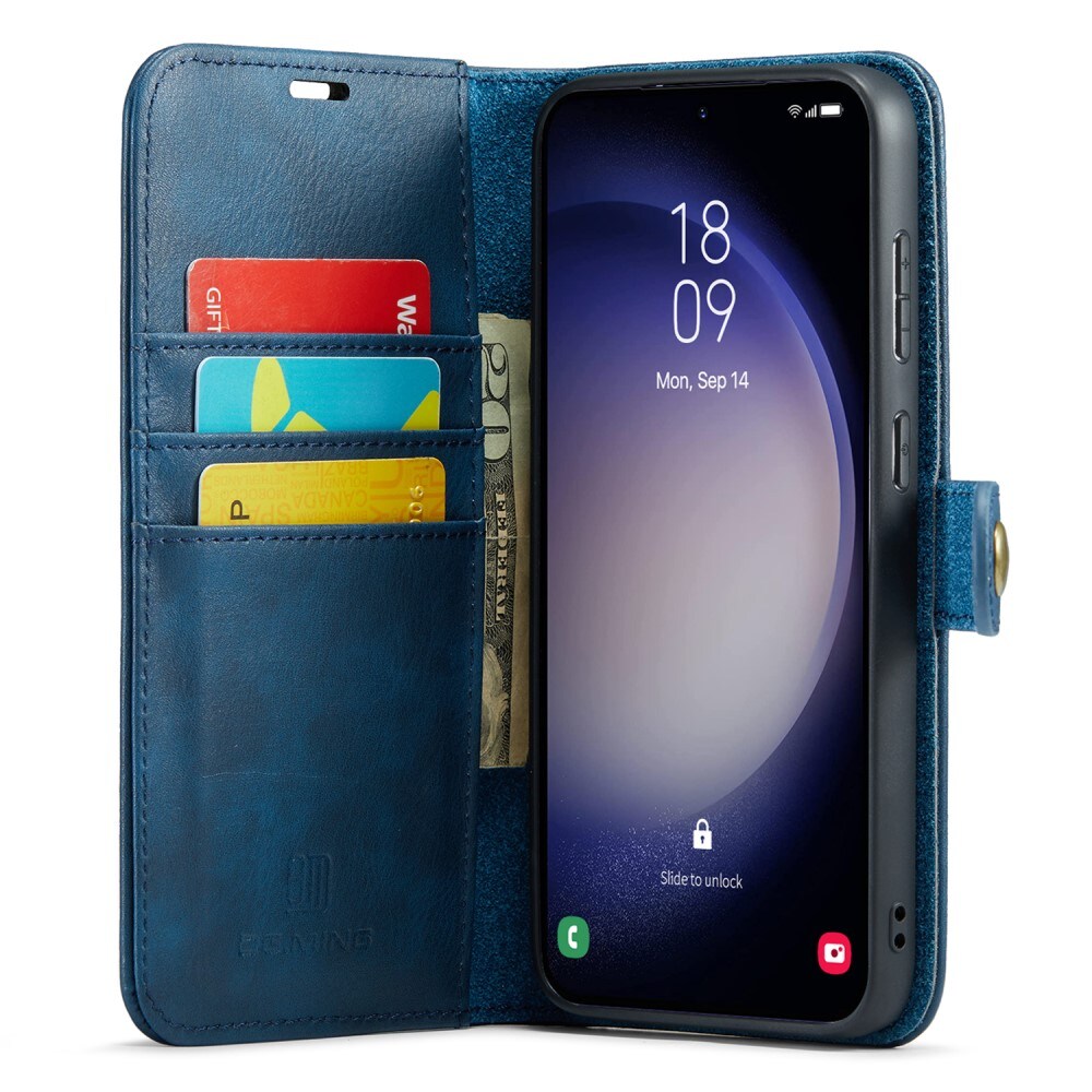 Samsung Galaxy A36 Pungetui med aftageligt cover, Blue