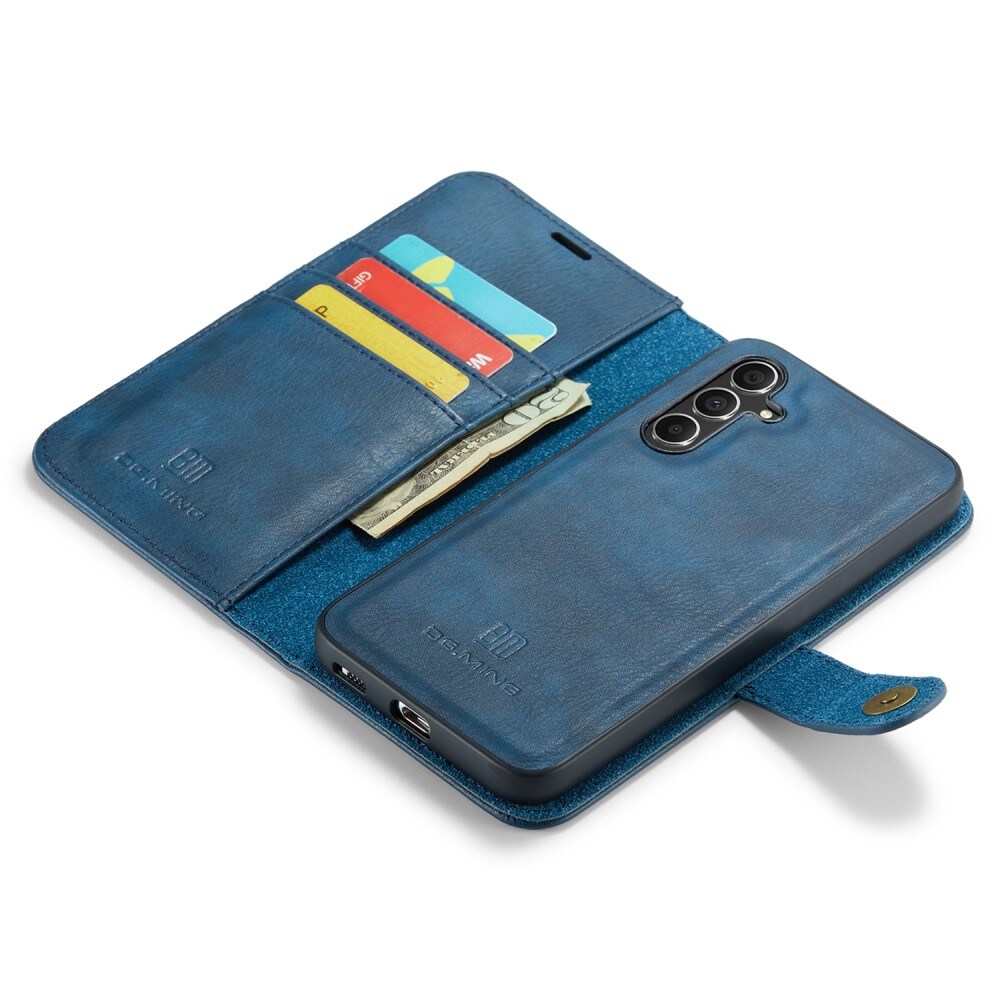 Samsung Galaxy A36 Pungetui med aftageligt cover, Blue
