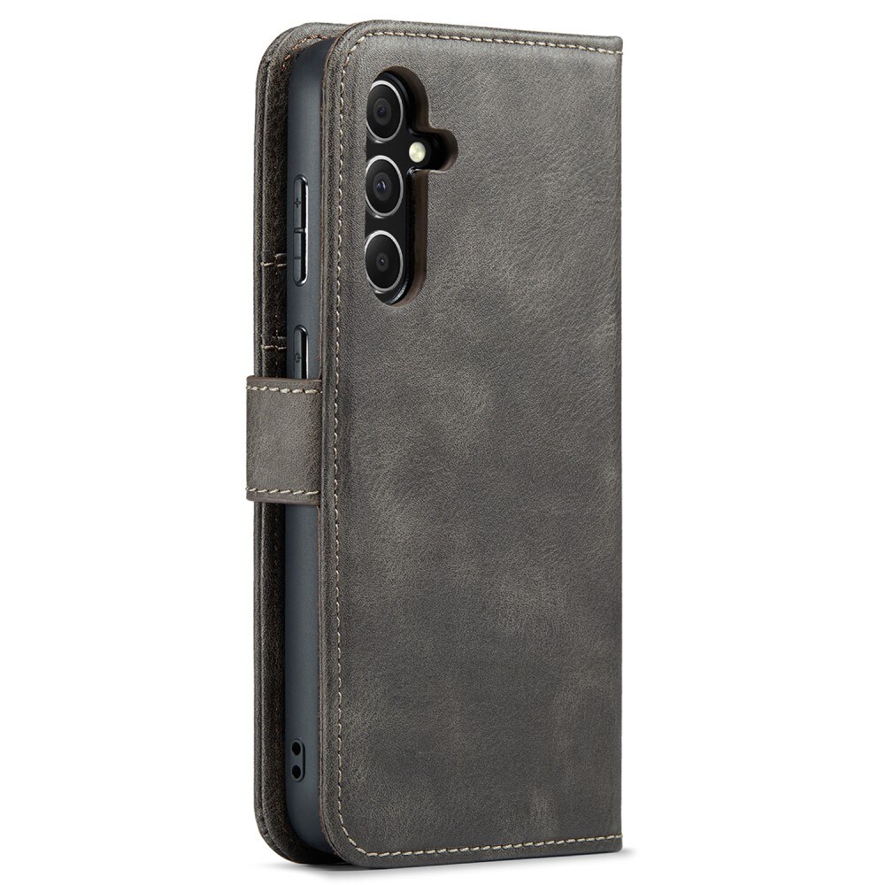 Samsung Galaxy A36 Pungetui med aftageligt cover, Brown