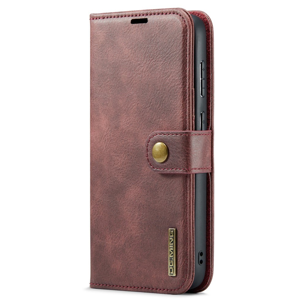 Samsung Galaxy A36 Pungetui med aftageligt cover, Red