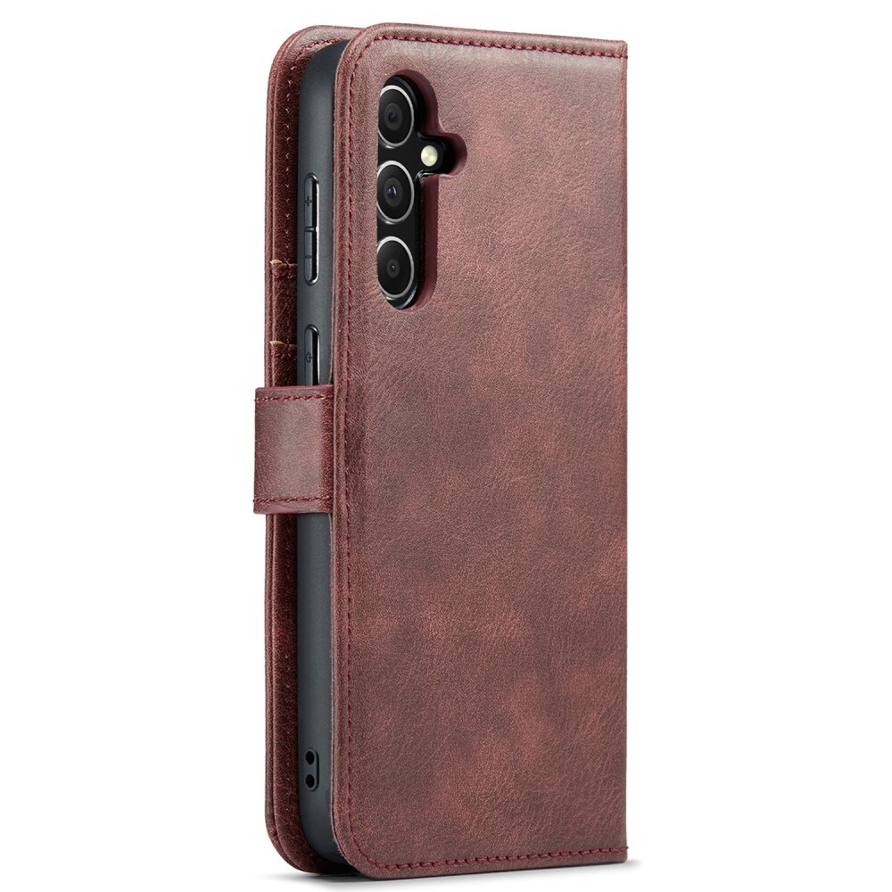 Samsung Galaxy A36 Pungetui med aftageligt cover, Red