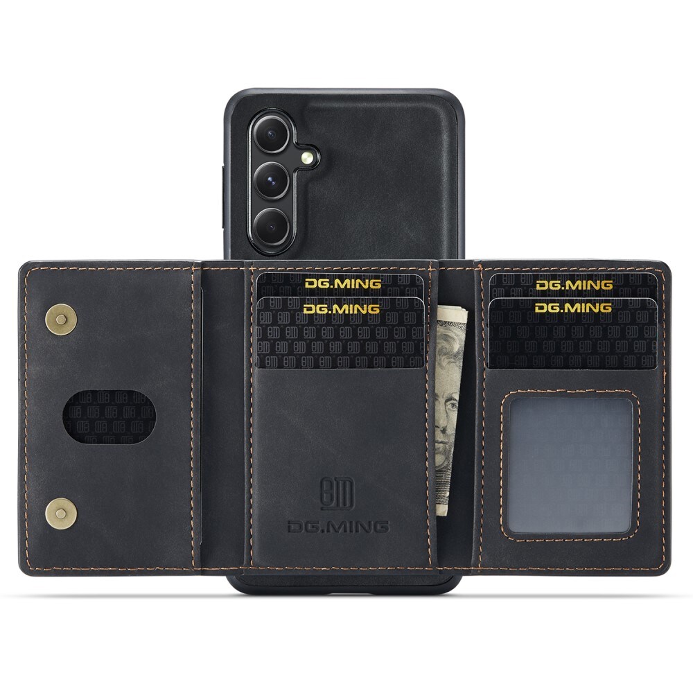 Samsung Galaxy A36 Cover med aftagelig pung, Sort