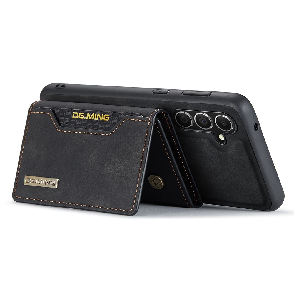 Samsung Galaxy S25 Cover med aftagelig pung, Sort