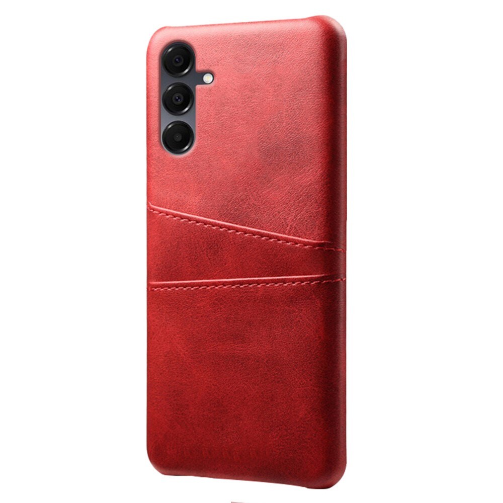 Samsung Galaxy A16 Smart cover med 2 kortholdere, Rød