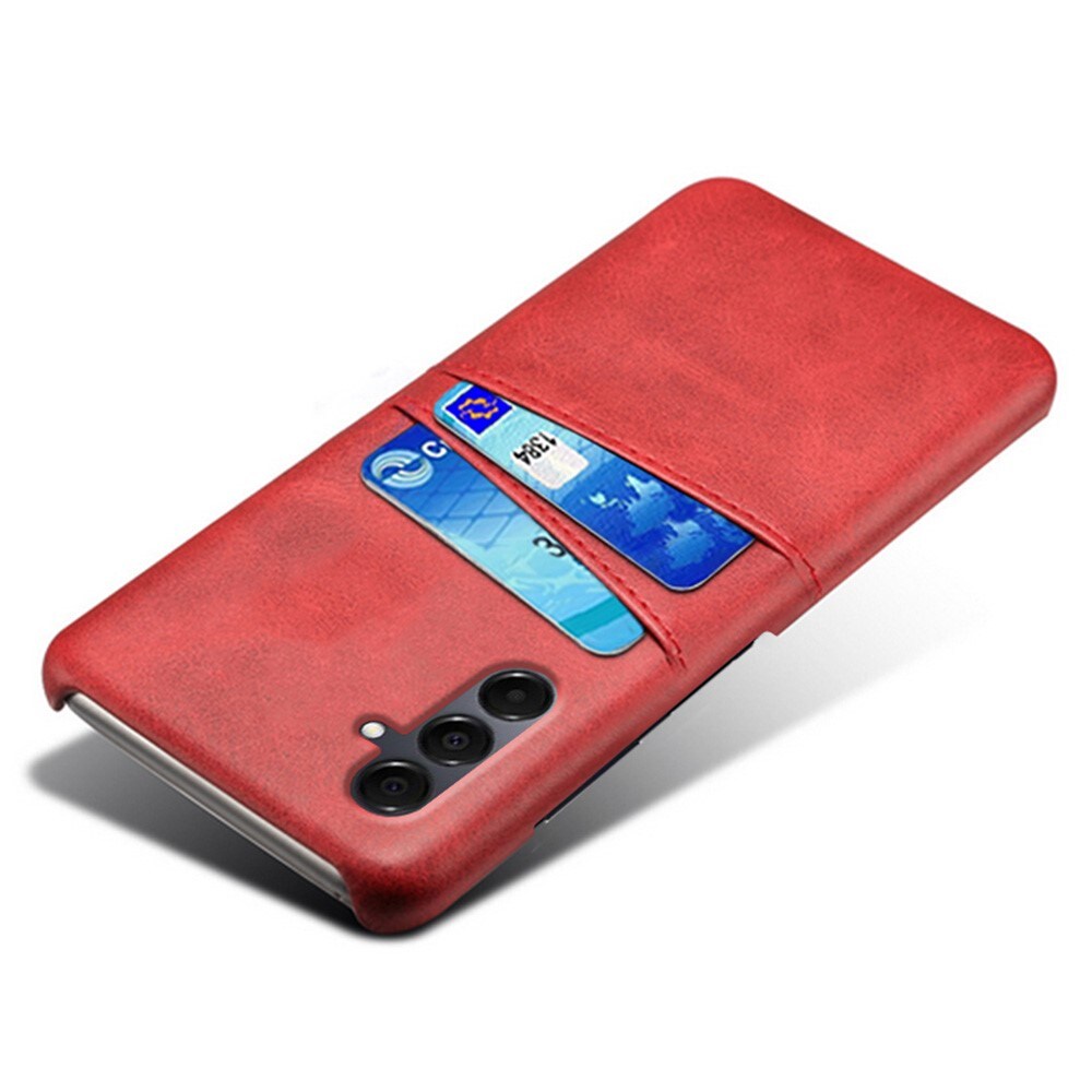 Samsung Galaxy A16 Smart cover med 2 kortholdere, Rød