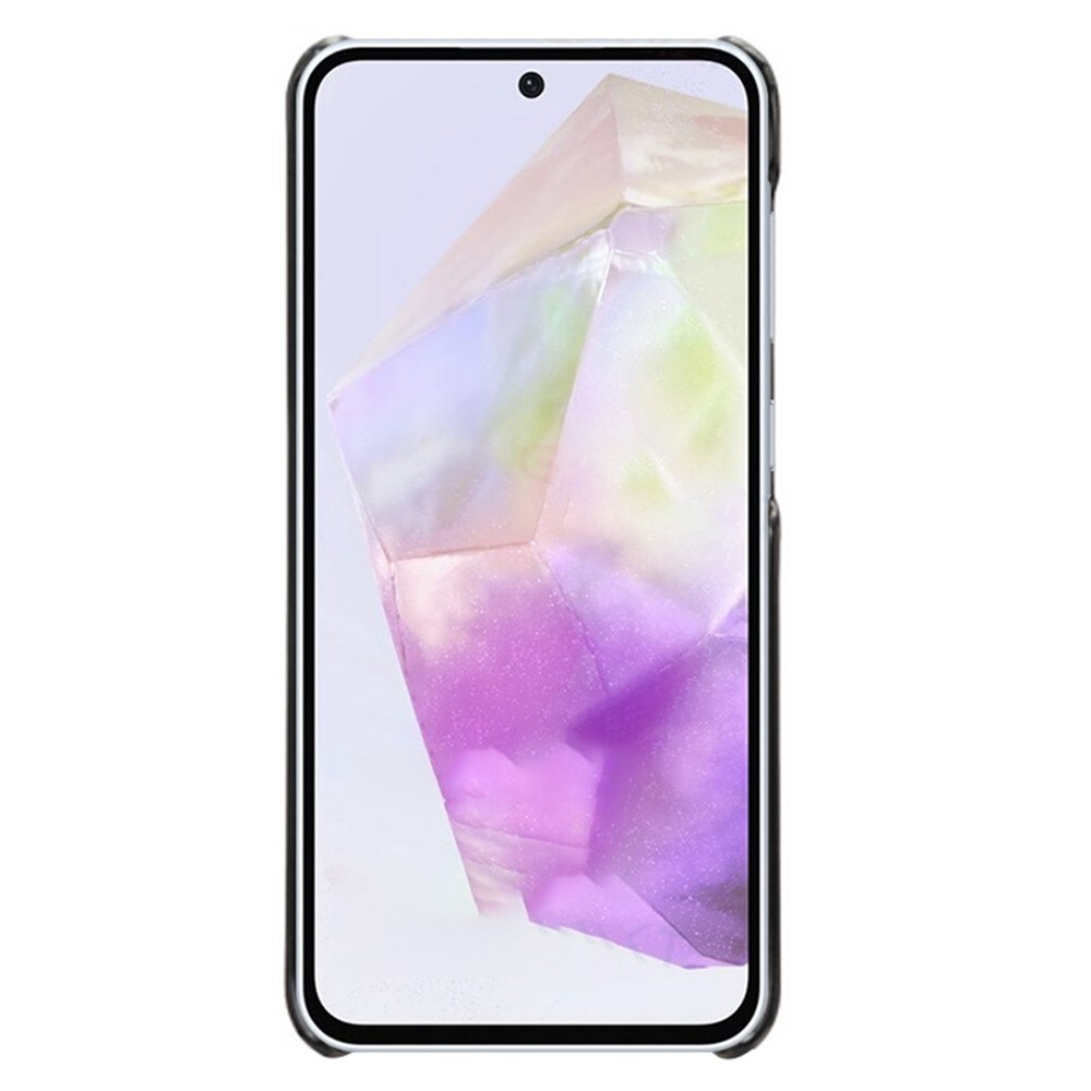 Samsung Galaxy A36 Smart cover med 2 kortholdere, Sort