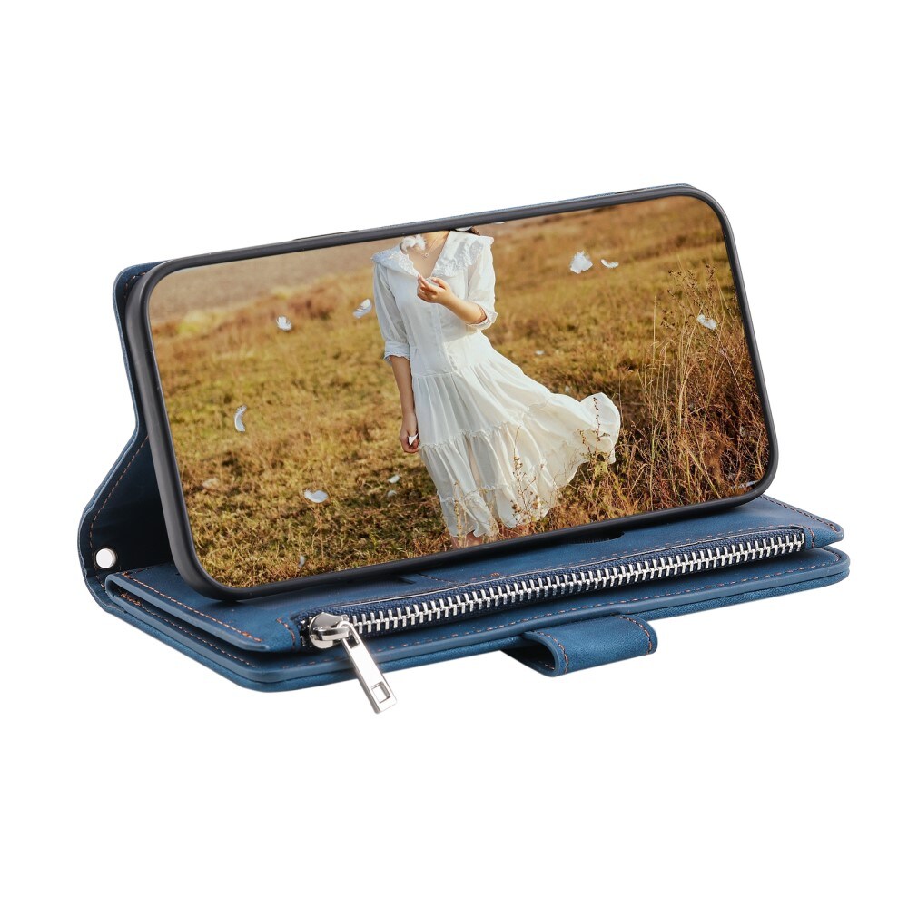 Samsung Galaxy A56 Quiltet pungtaske, Blå