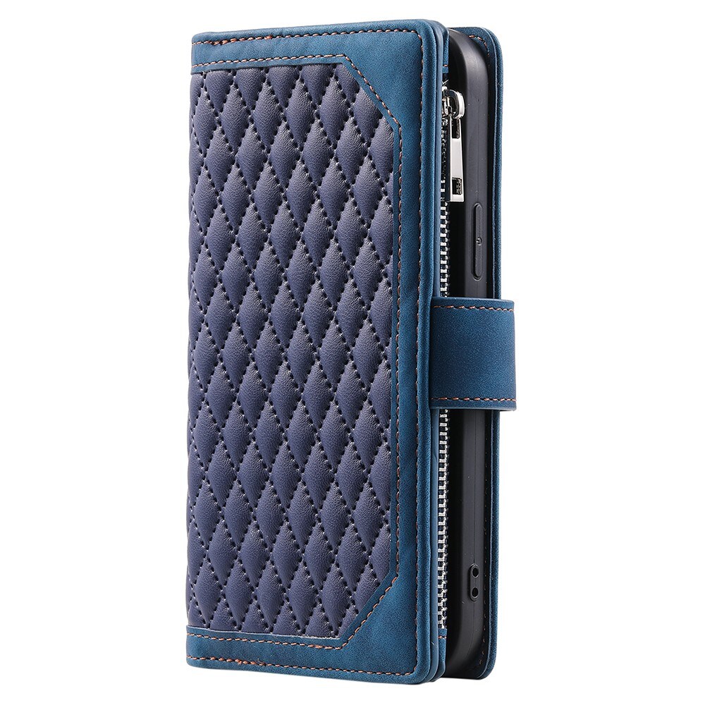 Samsung Galaxy A56 Quiltet pungtaske, Blå