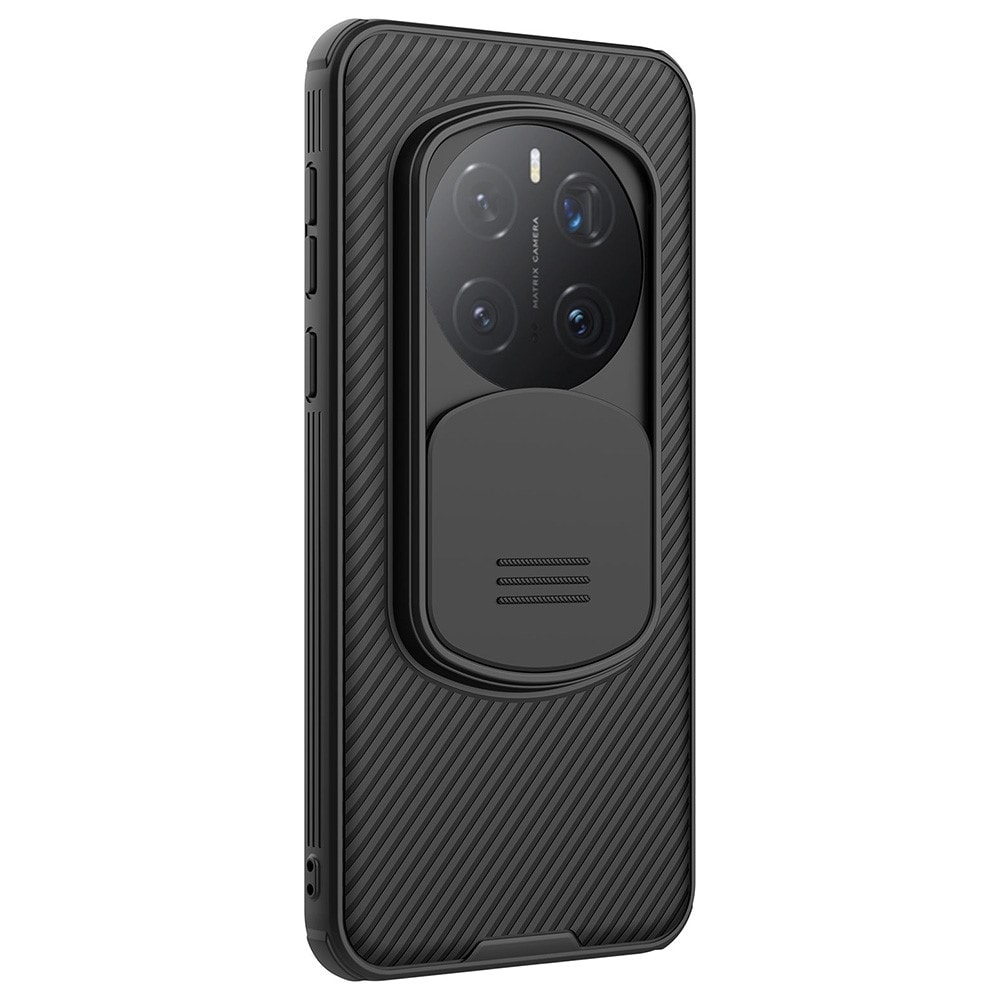 Honor Magic7 Pro Cover med kamerabeskyttelse - CamShield, Sort