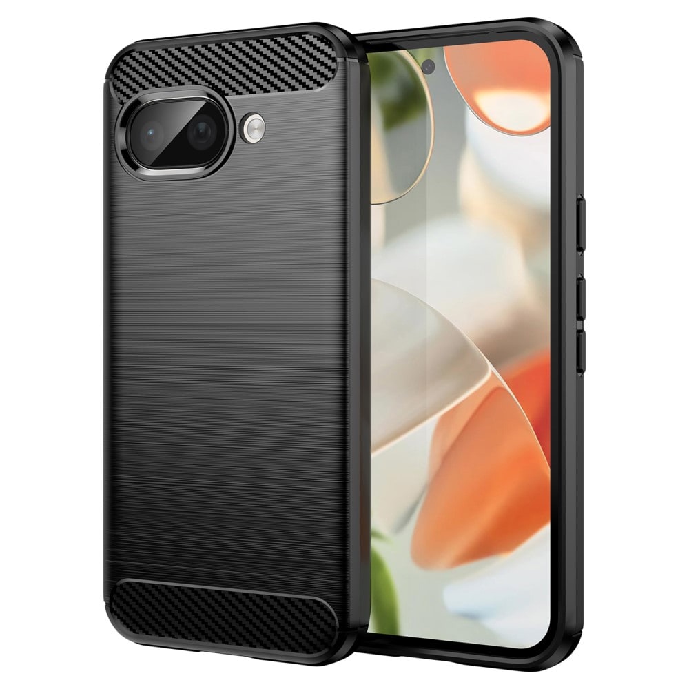 Google Pixel 9a TPU-cover Brushed, Sort