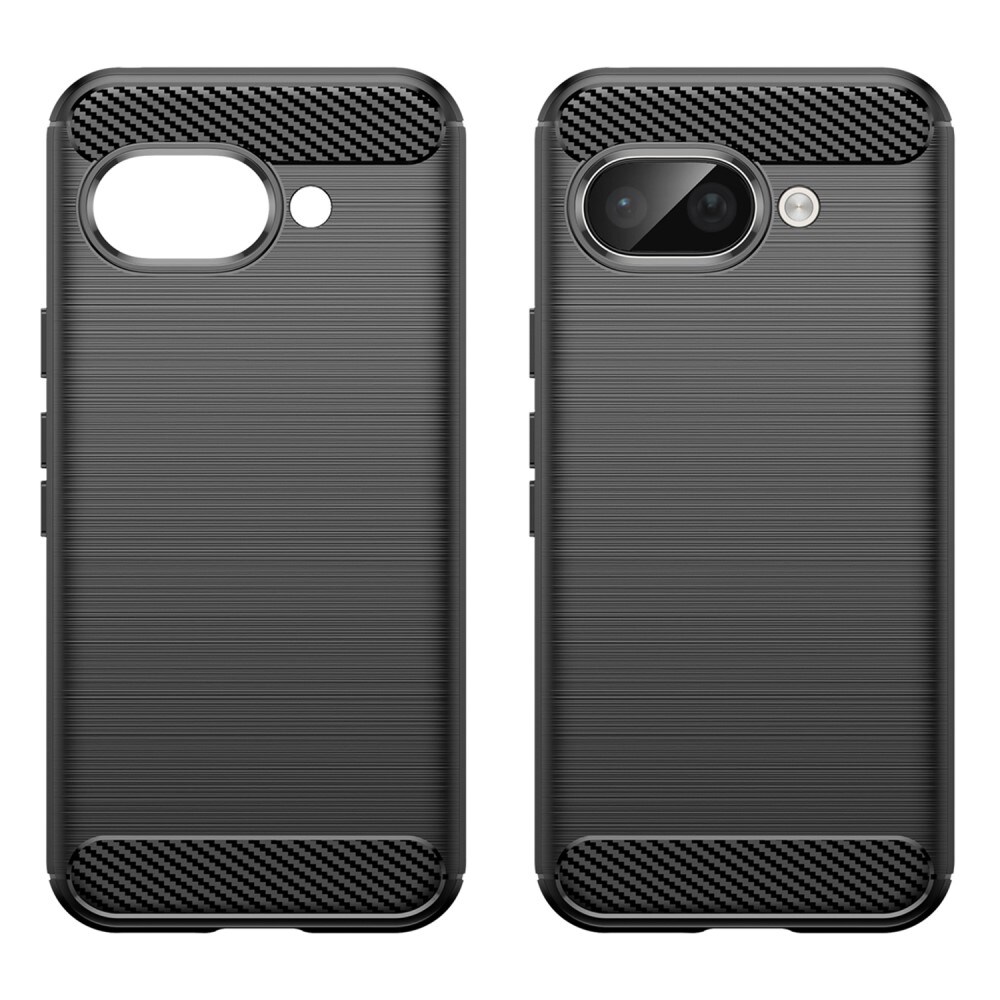 Google Pixel 9a TPU-cover Brushed, Sort