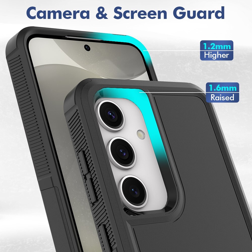 Samsung Galaxy S25 Hybridcover Off-road, Sort