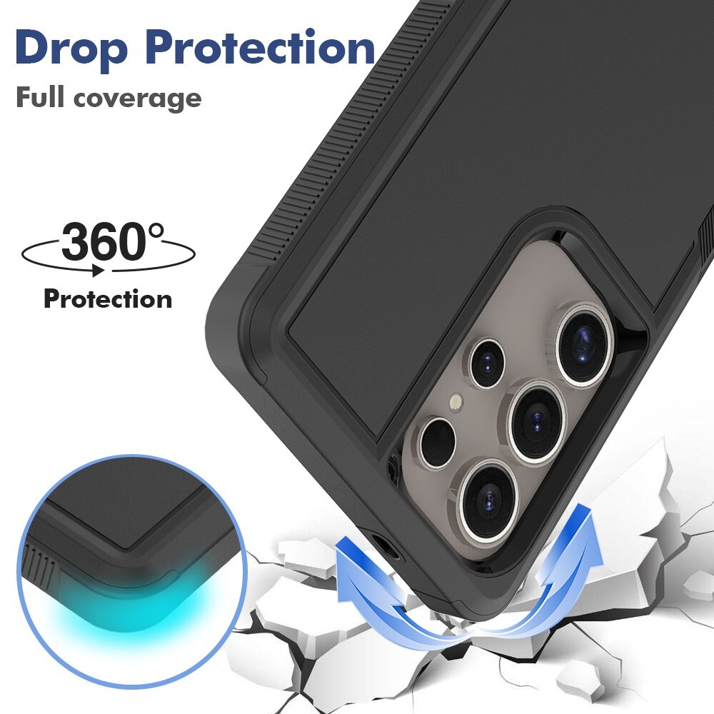 Samsung Galaxy S25 Ultra Hybridcover Off-road, Sort