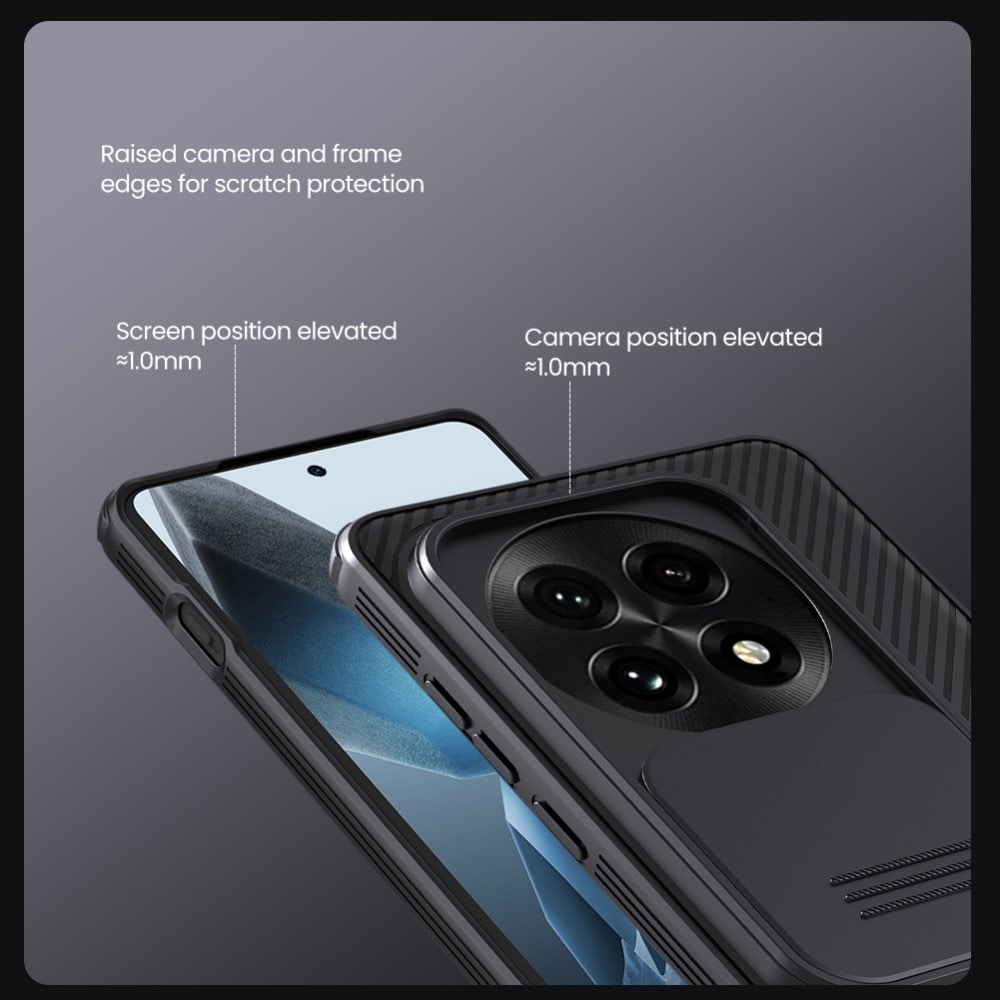  OnePlus 13 Cover med kamerabeskyttelse - CamShield, Blå