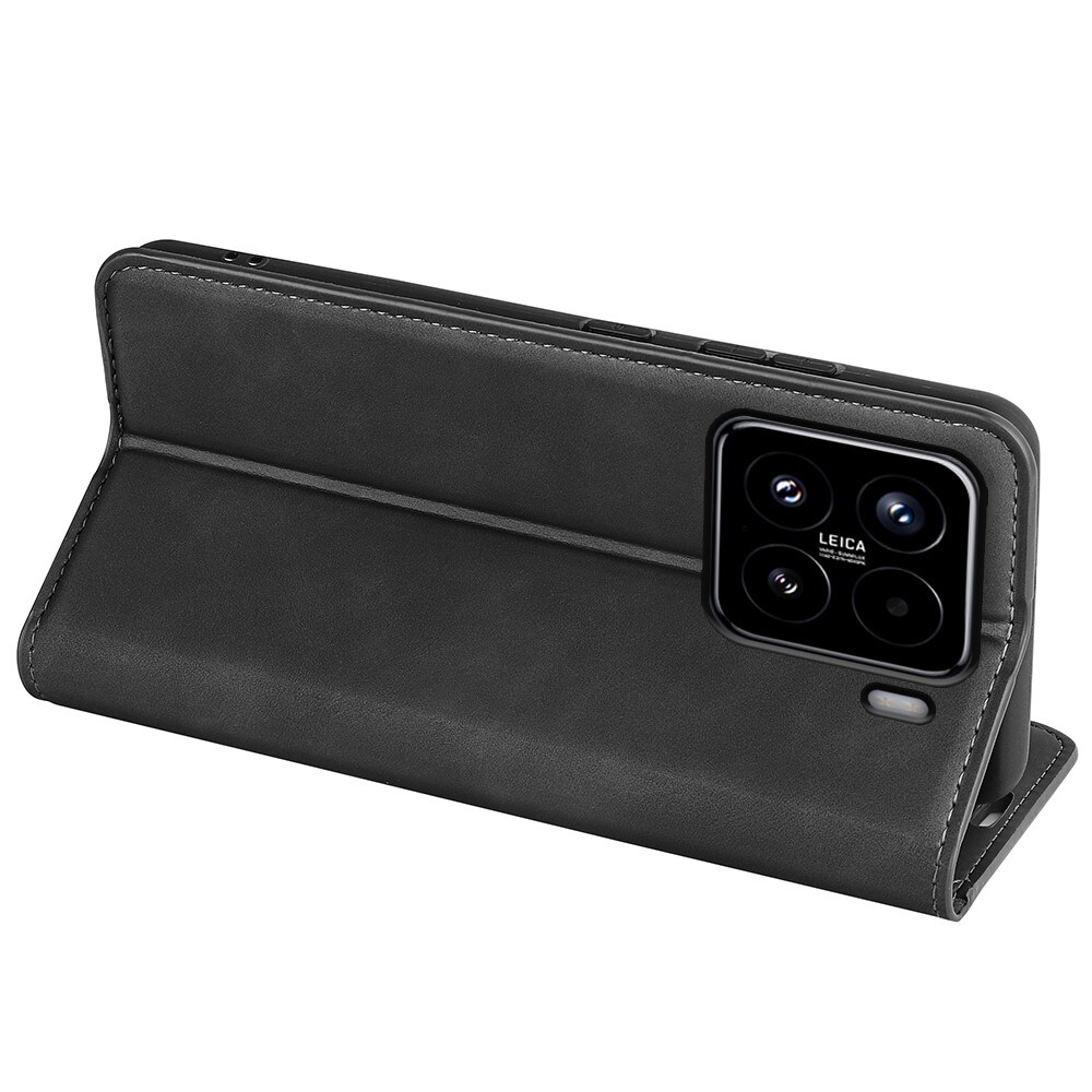 Xiaomi 15 Slankt etui med kortholder, Sort