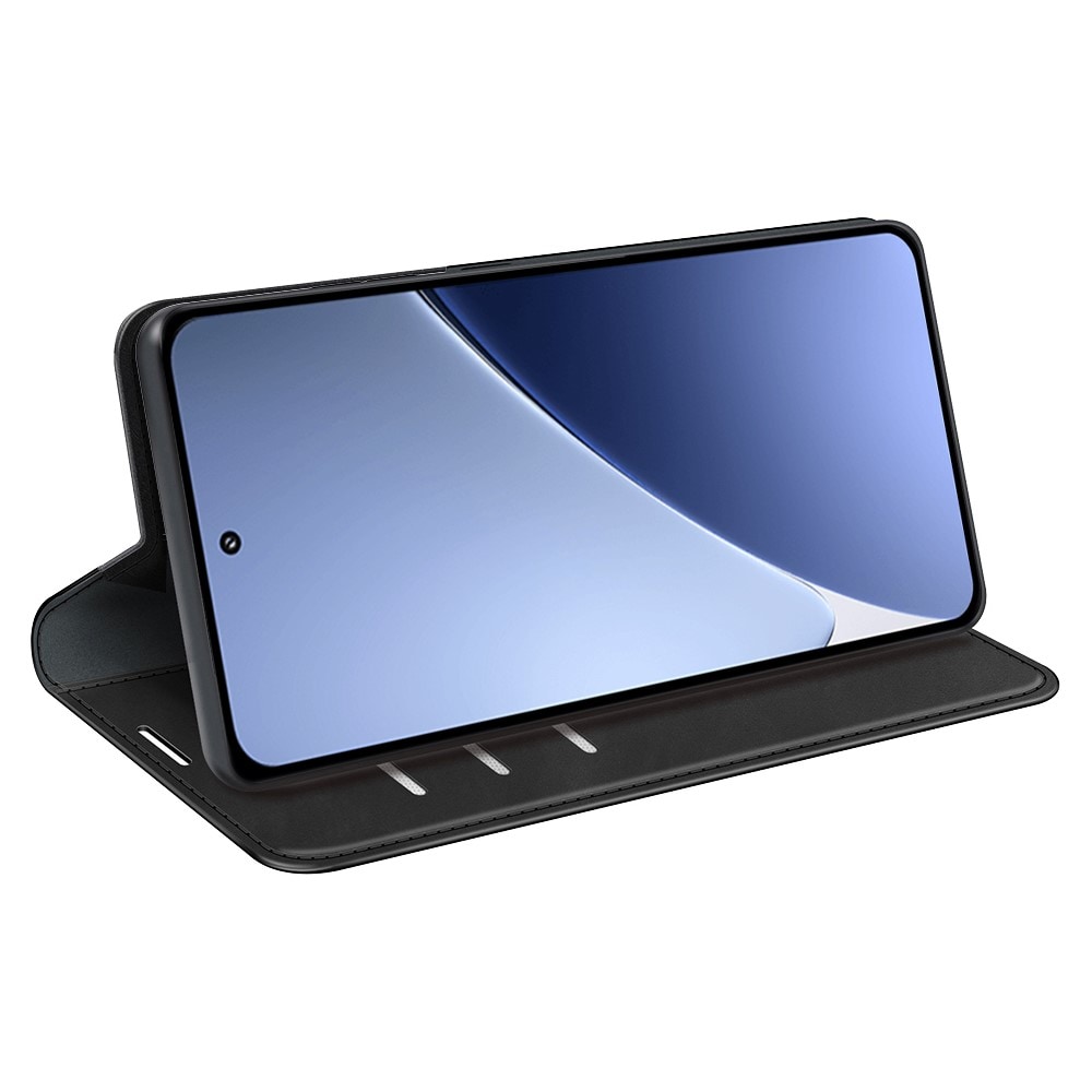 Xiaomi 15 Pro Slankt etui med kortholder, Sort