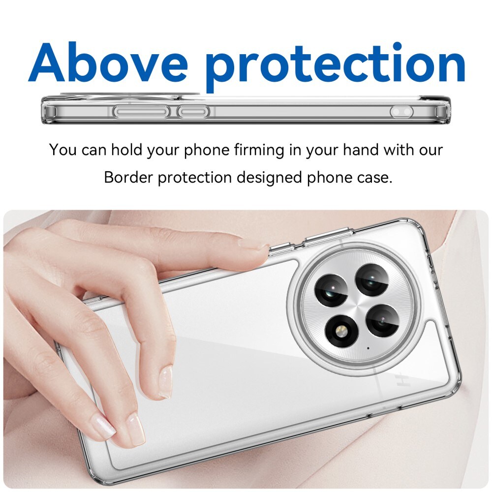  OnePlus 13 Crystal Hybrid-cover, Gennemsigtig