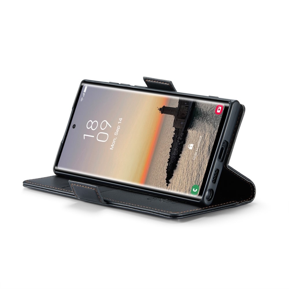 Samsung Galaxy S25 Ultra Slankt RFID-pungetui, Sort