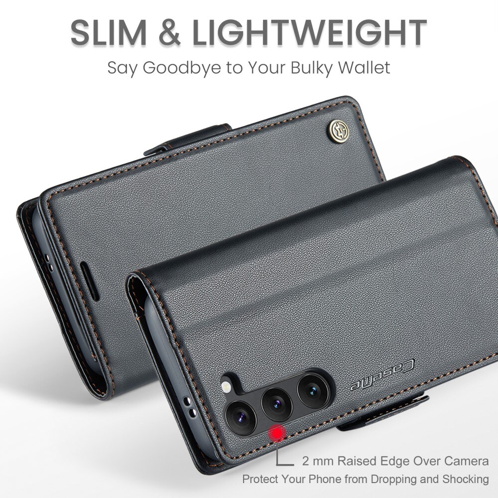 Samsung Galaxy S25 Slankt RFID-pungetui, Sort