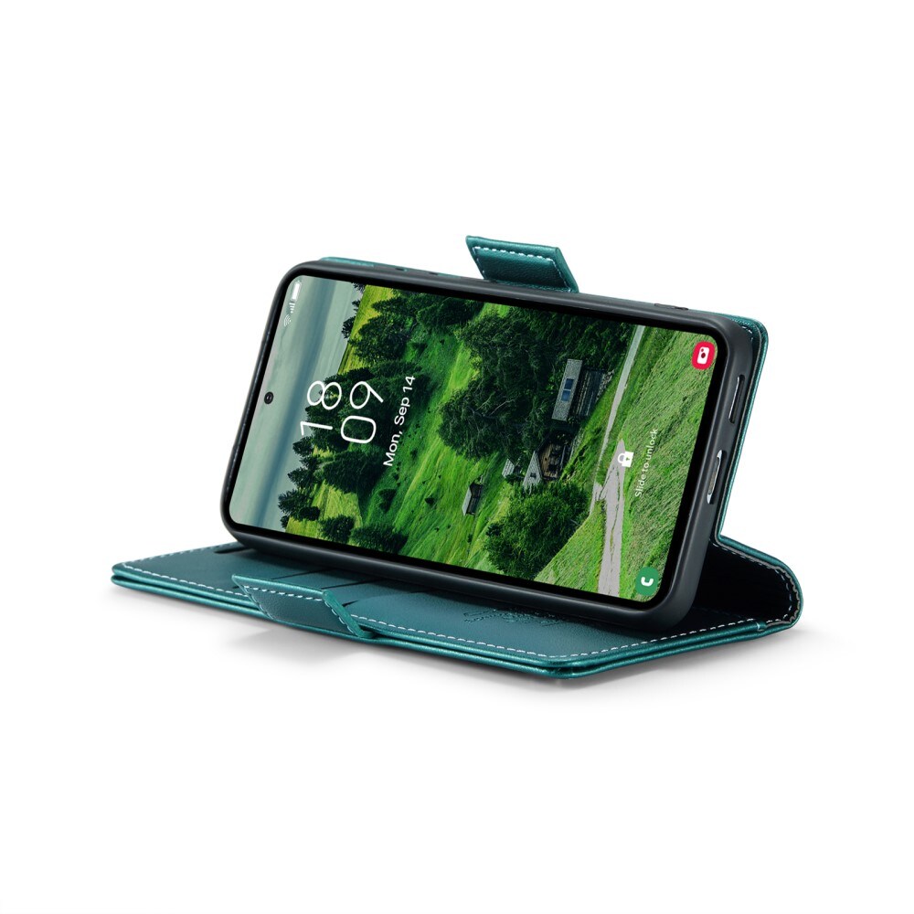 Samsung Galaxy S25 Slankt RFID-pungetui, Grøn