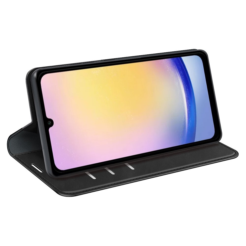 Samsung Galaxy A26 Slankt etui med kortholder, Sort