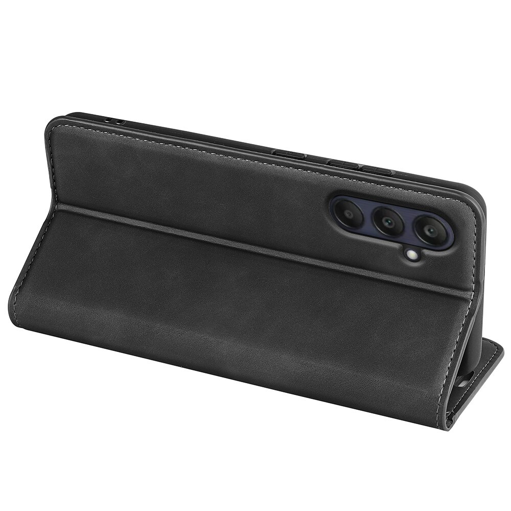 Samsung Galaxy A26 Slankt etui med kortholder, Sort