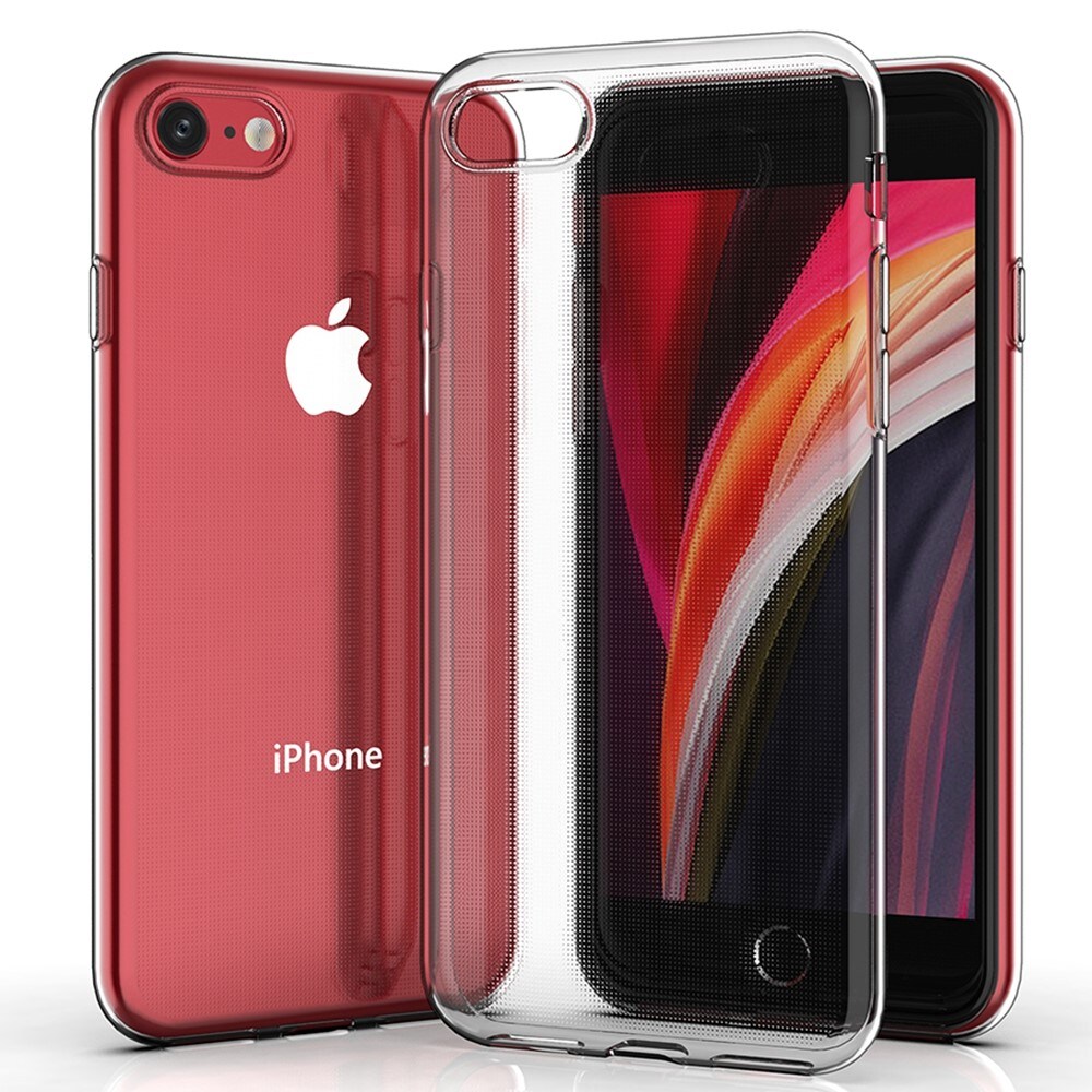 iPhone SE 2022 Tyndt TPU-cover, Gennemsigtig