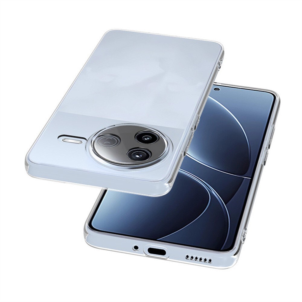 Xiaomi Poco F7 Pro Tyndt TPU-cover, Gennemsigtig