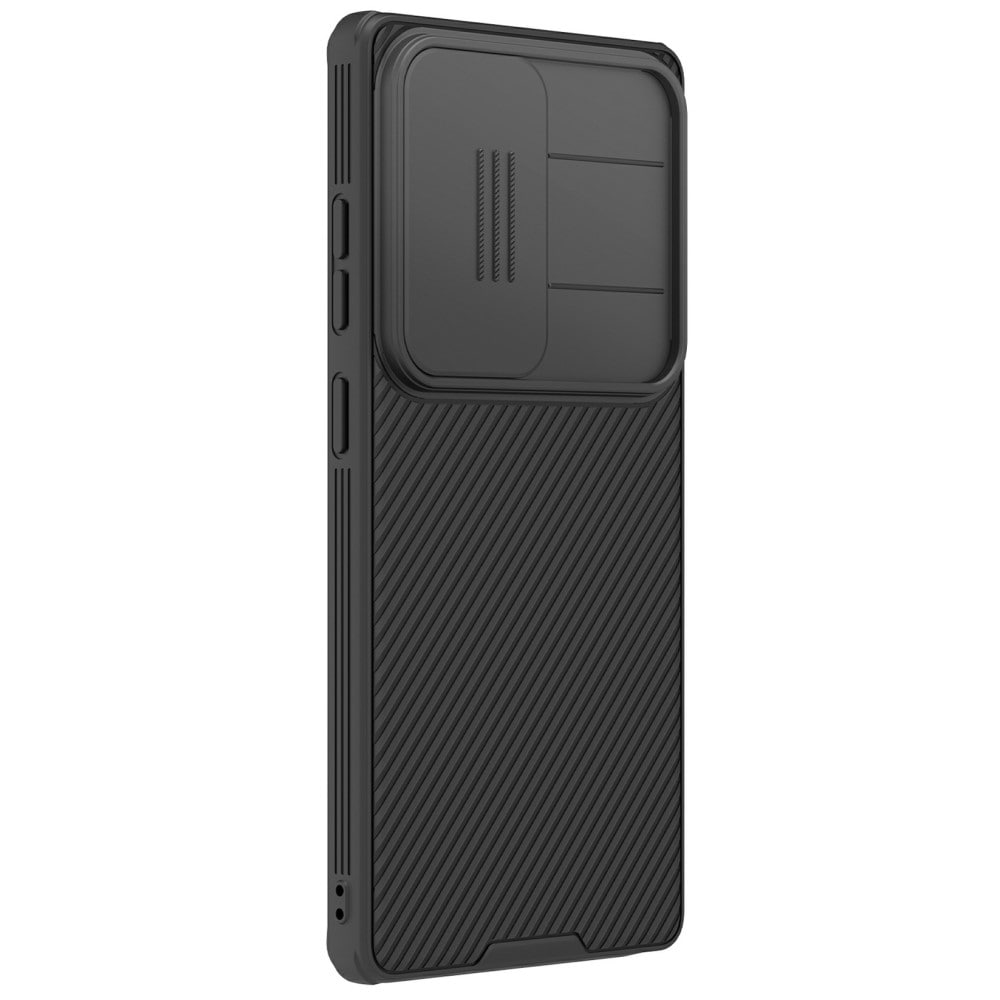 Samsung Galaxy S25 Ultra MagSafe-cover med kamerabeskyttelse - CamShield, Sort