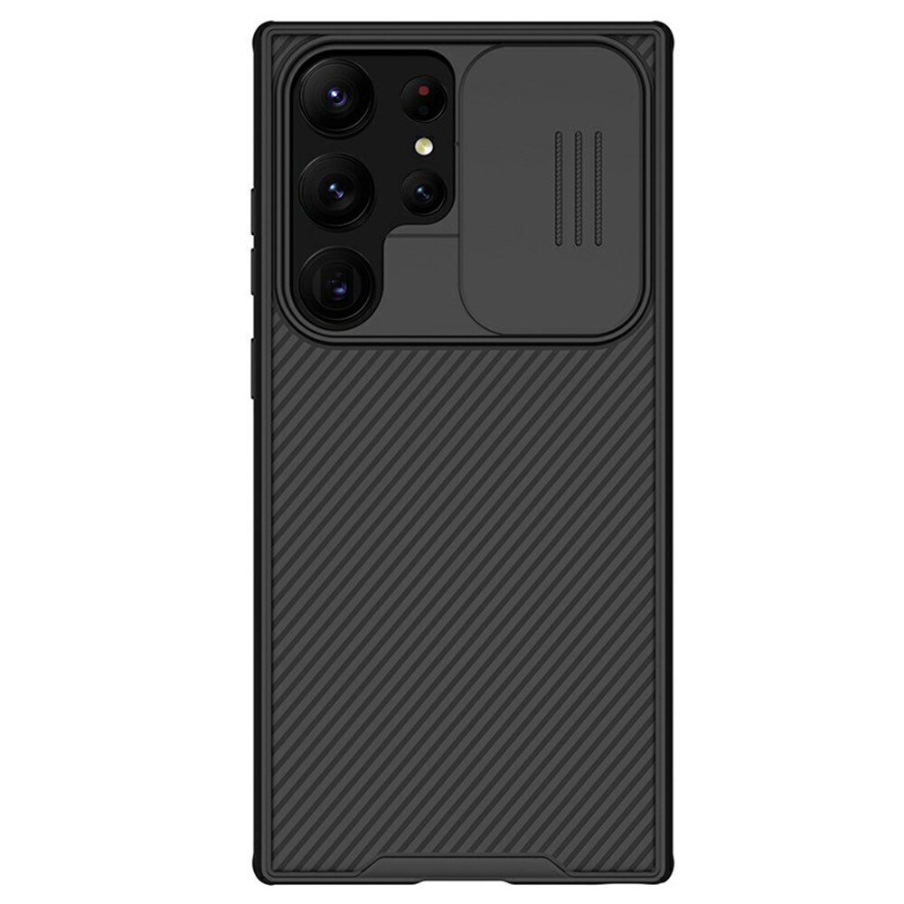 Samsung Galaxy S25 Ultra Cover med kamerabeskyttelse - CamShield, Sort
