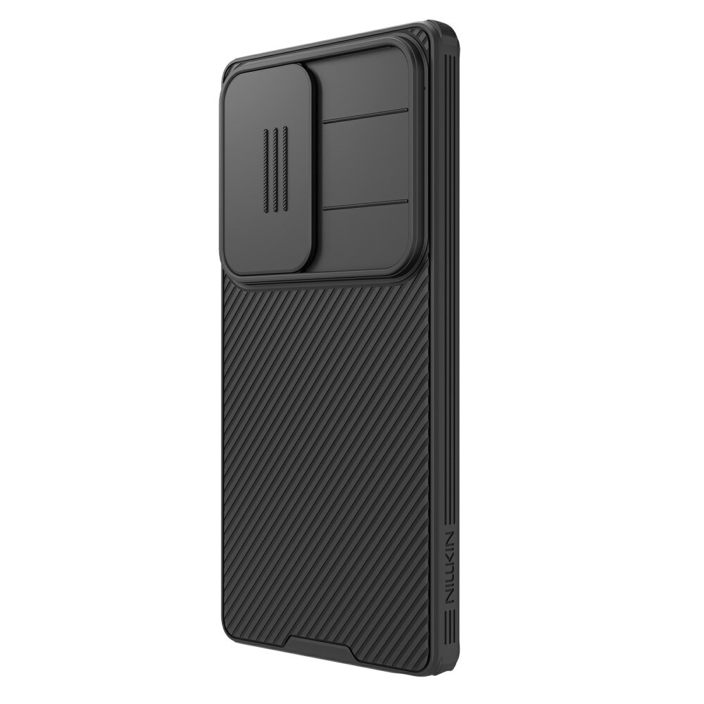 Samsung Galaxy S25 Ultra Cover med kamerabeskyttelse - CamShield, Sort