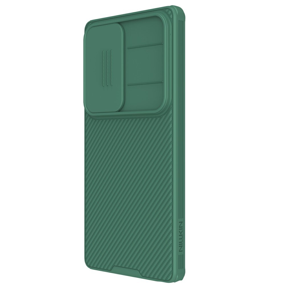 Samsung Galaxy S25 Ultra Cover med kamerabeskyttelse - CamShield, Grøn
