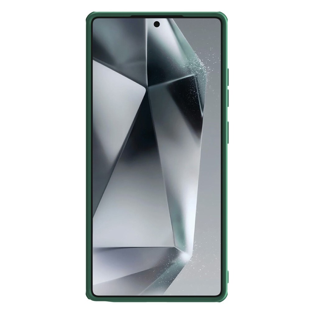 Samsung Galaxy S25 Ultra Cover med kamerabeskyttelse - CamShield, Grøn