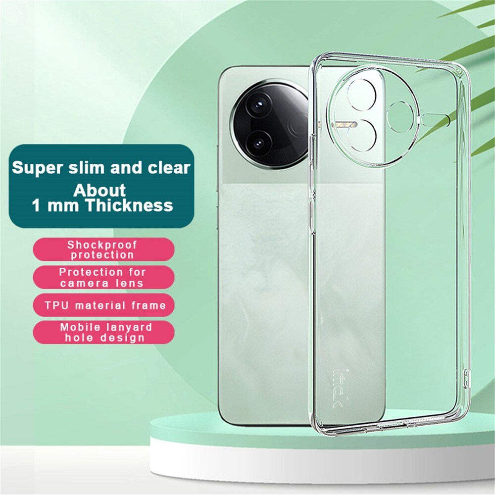 Xiaomi Poco F7 Pro Cover i TPU, Gennemsigtig
