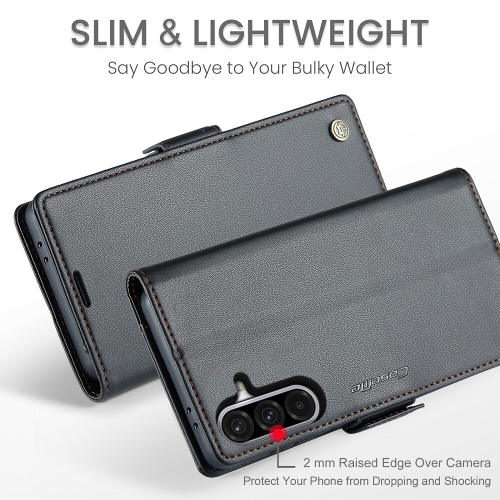Samsung Galaxy A56 Slankt RFID-pungetui, Sort