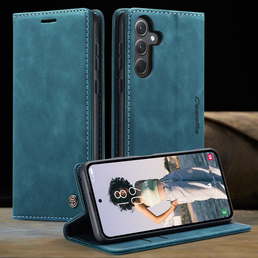Samsung Galaxy A56 Slankt pungetui, Blå