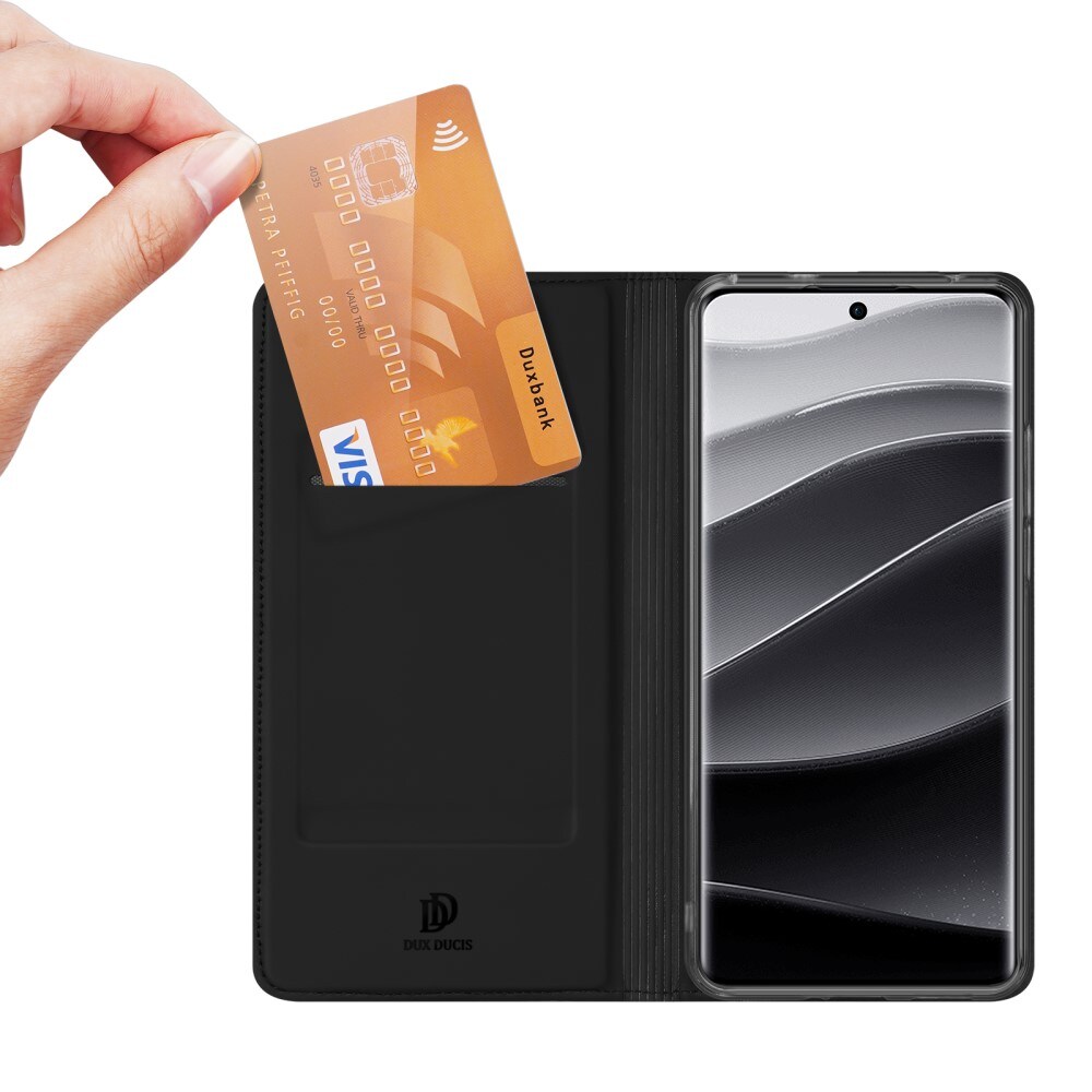 Xiaomi Redmi Note 14 Pro Plus Slankt mobiletui, Sort