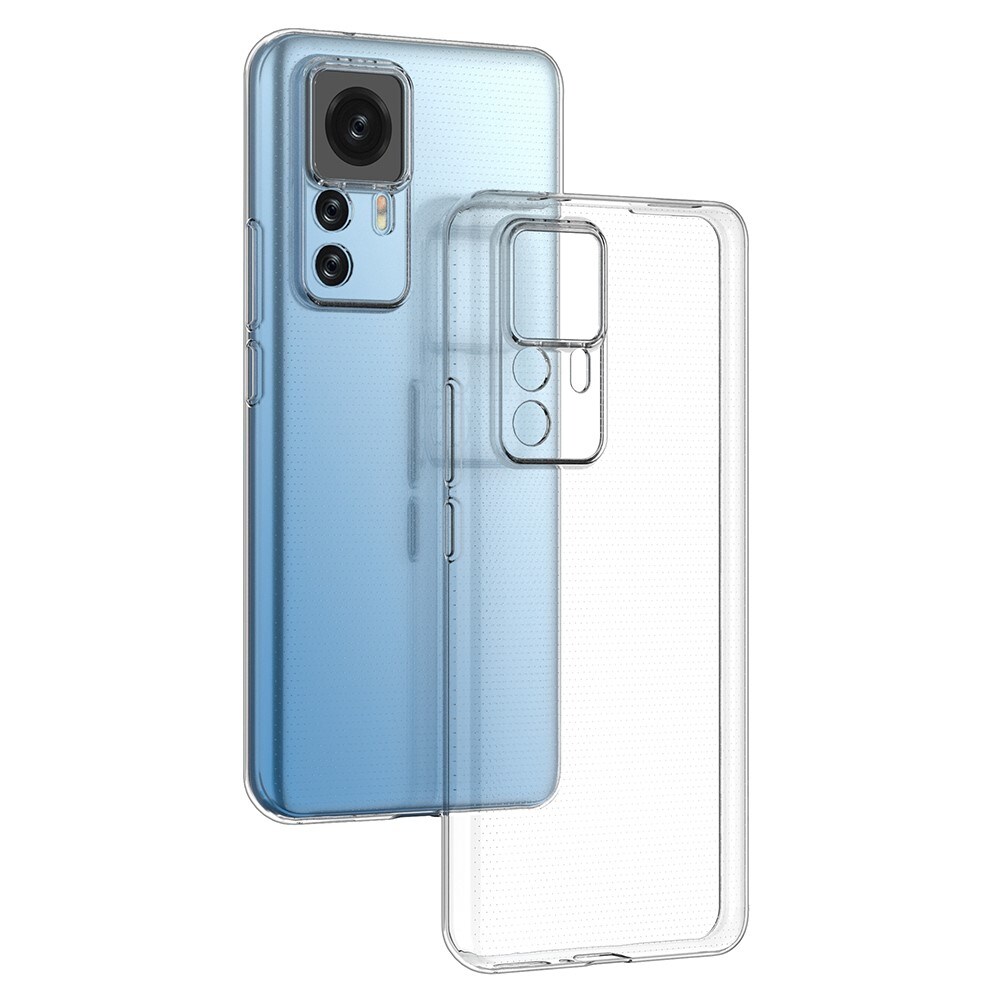 Xiaomi 12T/12T Pro Tyndt TPU-cover, Gennemsigtig