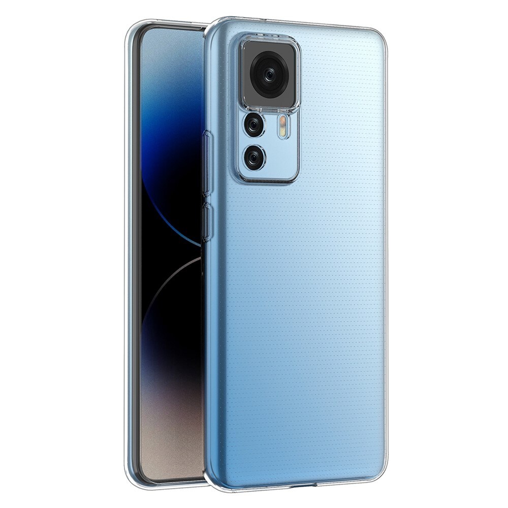 Xiaomi 12T/12T Pro Tyndt TPU-cover, Gennemsigtig