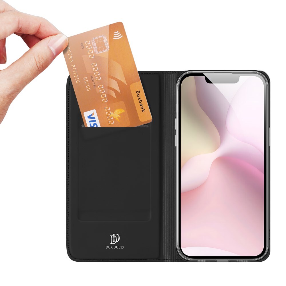 iPhone 16e Slankt mobiletui, Sort
