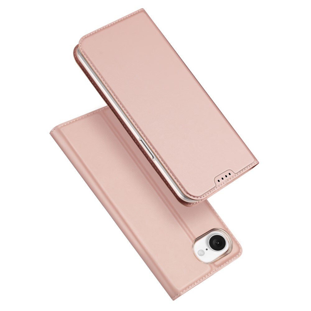 iPhone 16e Slankt mobiletui, Rose guld