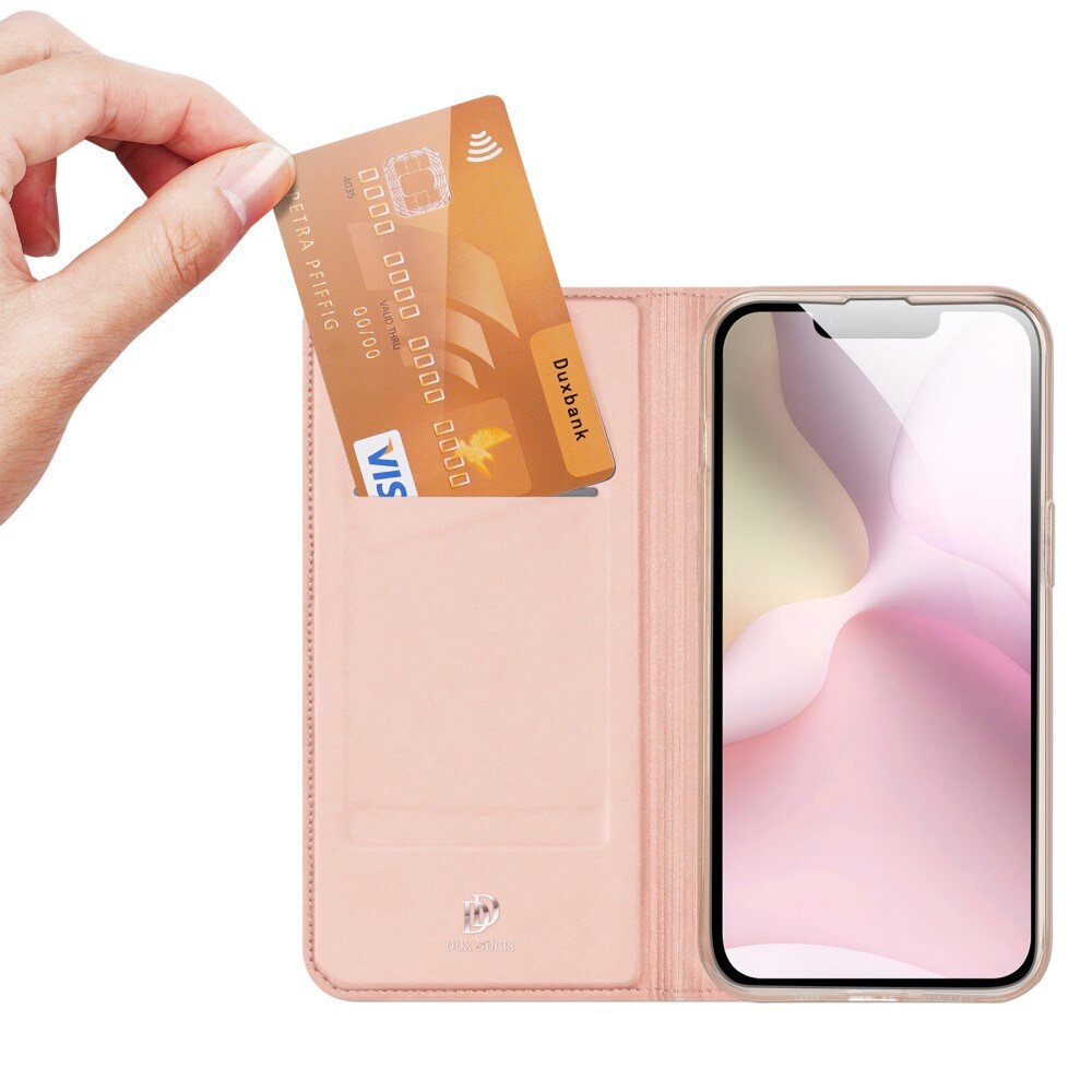 iPhone 16e Slankt mobiletui, Rose guld