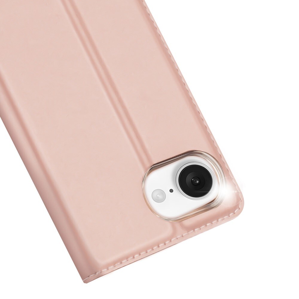 iPhone 16e Slankt mobiletui, Rose guld
