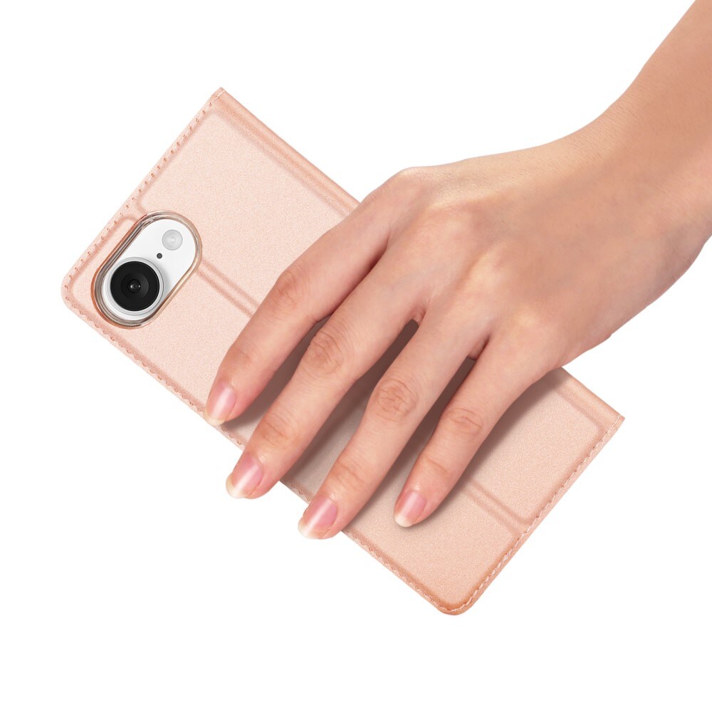 iPhone 16e Slankt mobiletui, Rose guld