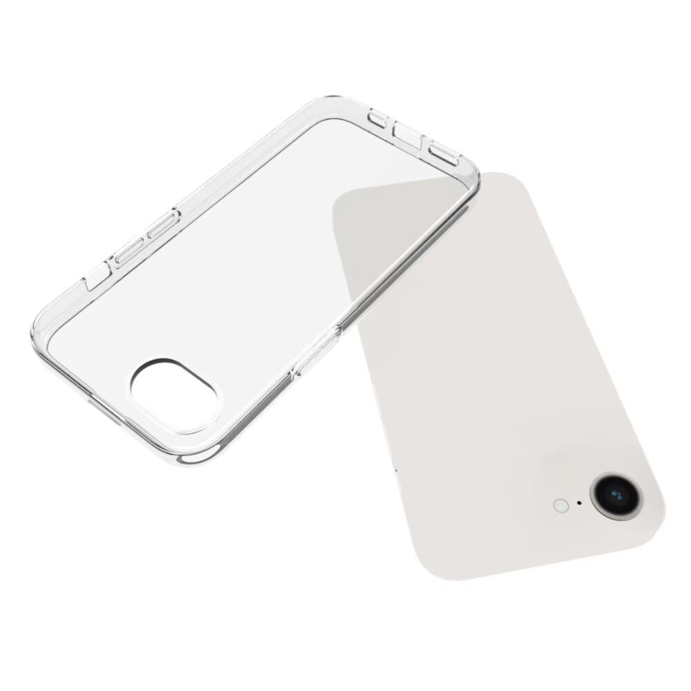 iPhone 16e Tyndt TPU-cover, Gennemsigtig