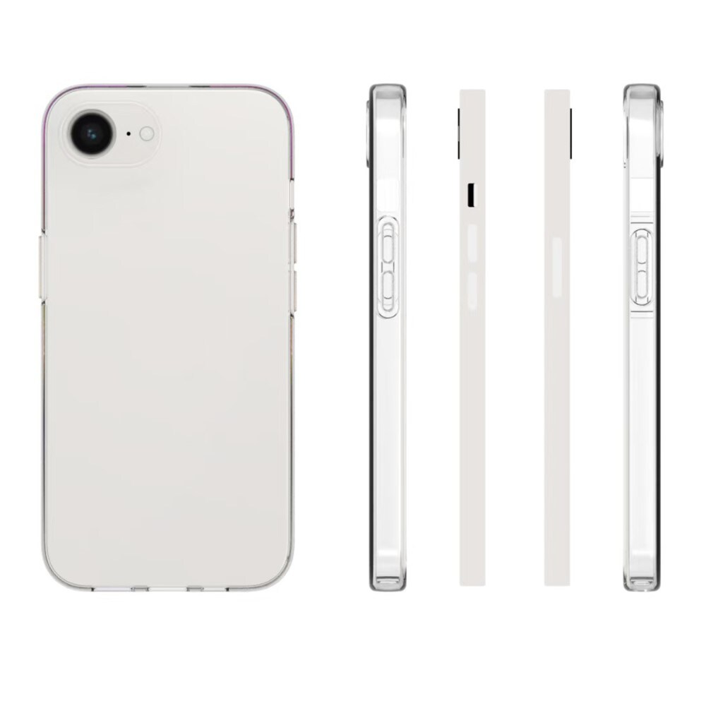 iPhone 16e Tyndt TPU-cover, Gennemsigtig