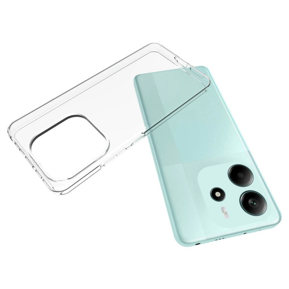 Xiaomi Redmi Note 14 4G Tyndt TPU-cover, Gennemsigtig